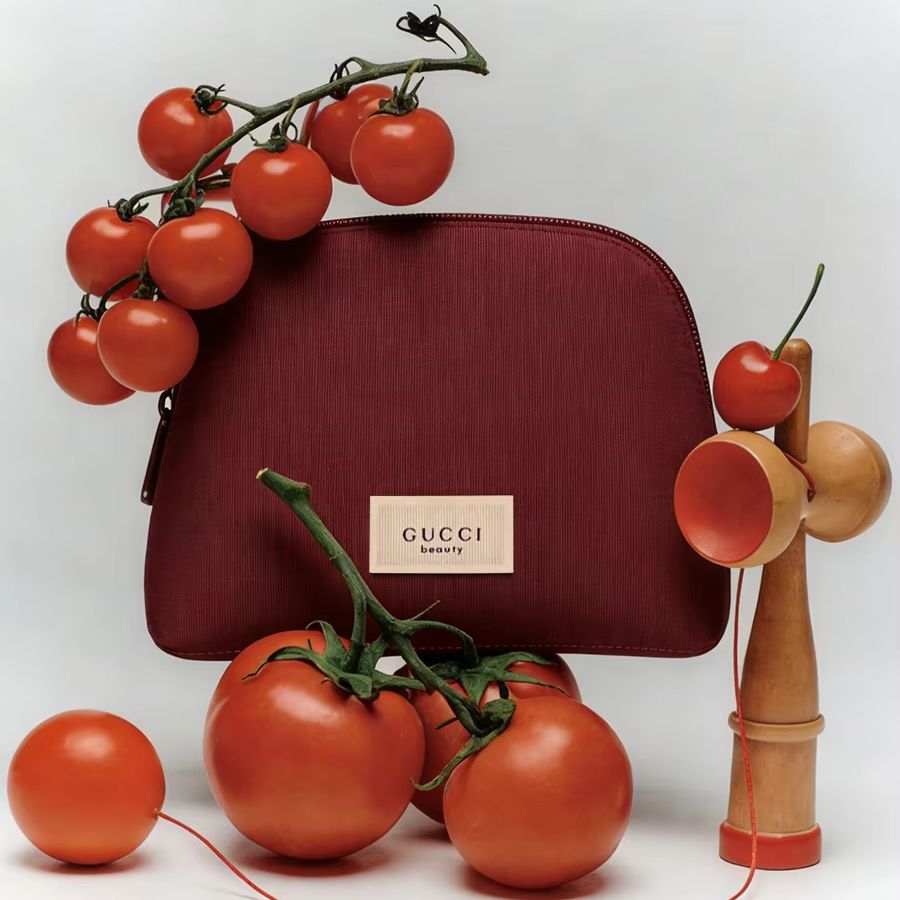 Women Bags Gucci - Gucci Gucci-Tasche für Damen, rote Kosmetiktasche