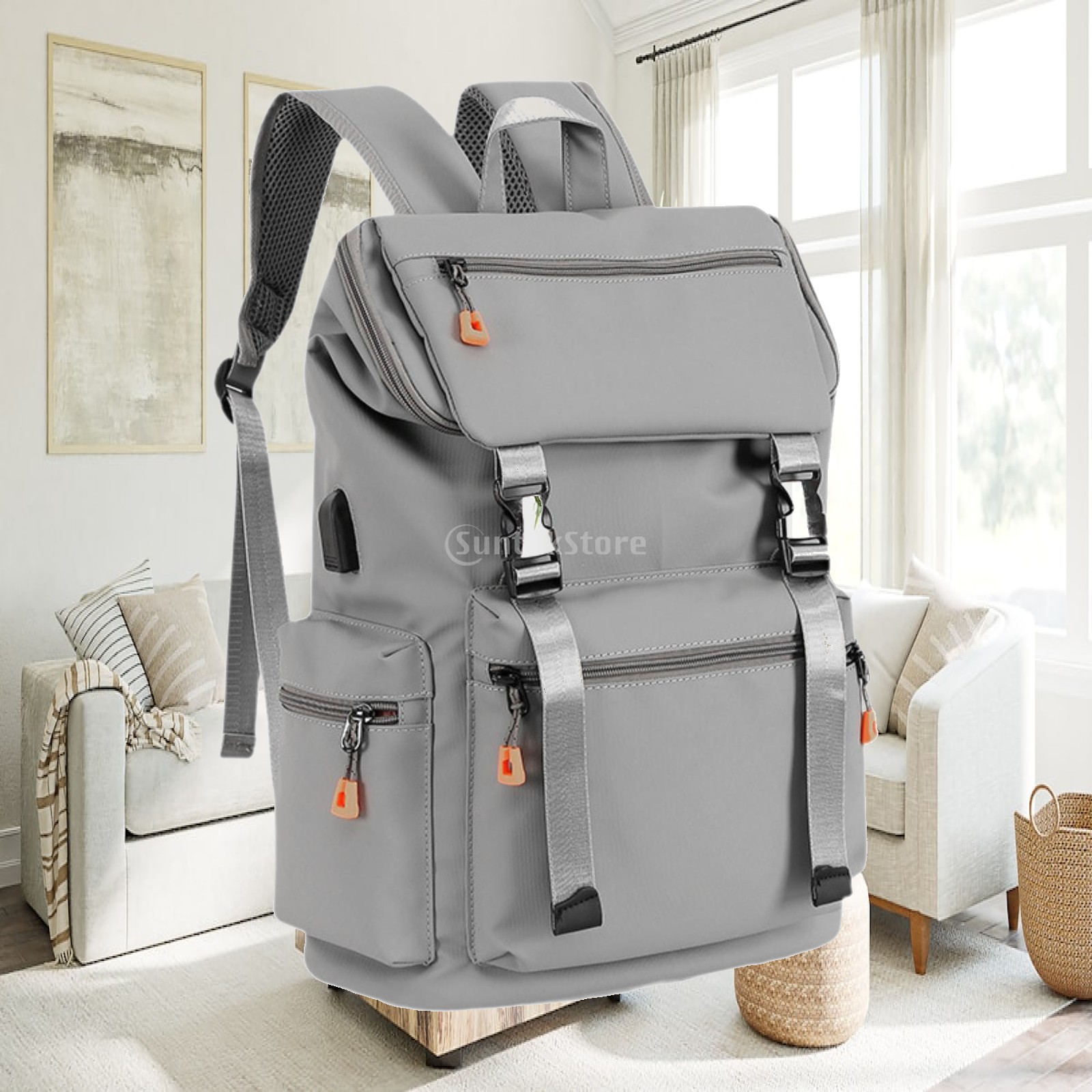 Women'S Bags For Work - Lässiger Rucksack-Organizer, Tragetasche mit Taschen, modischer,