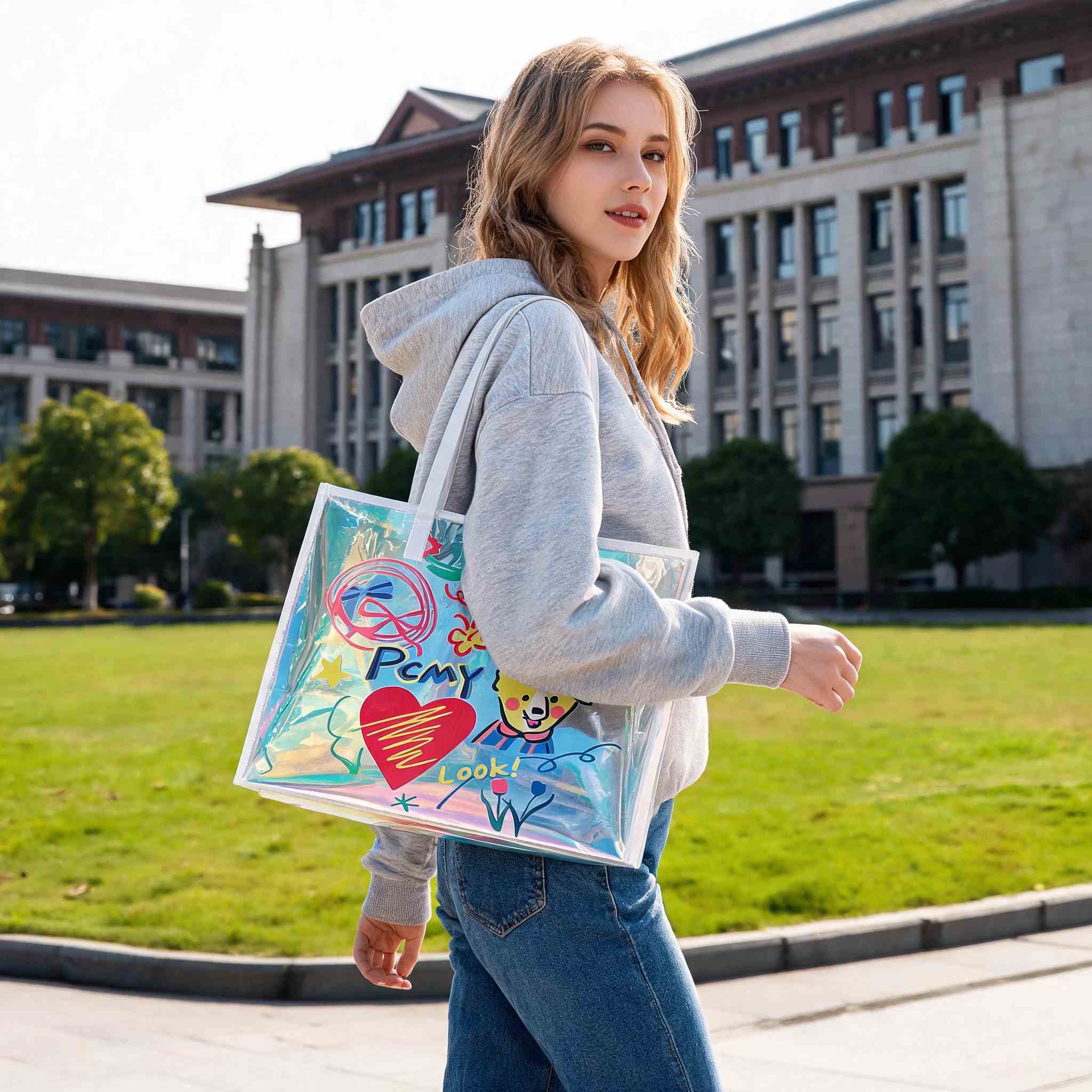 Holografische Damen-Tragetasch – Women Bags Lv Bewertung und Preis