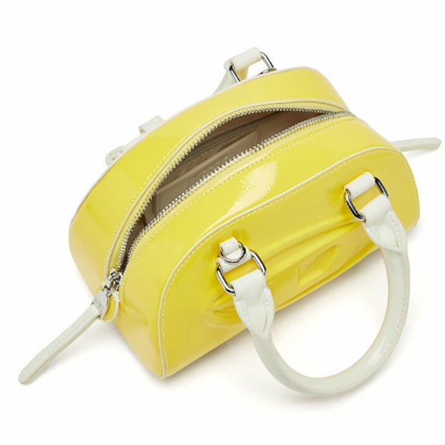 Leuchtend Gelbe Glänzende Lack – Women Bags Zip Bewertung und Preis