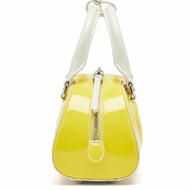 Leuchtend Gelbe Glänzende Lack – Women Bags Zip Bewertung und Preis