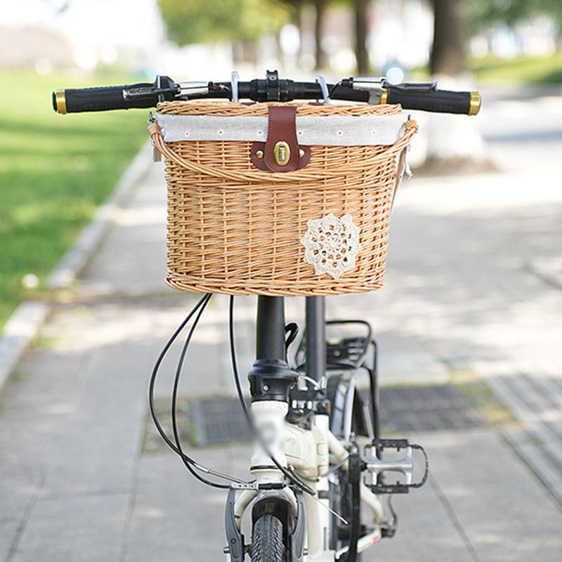 Korb Fahrrad korb Lenker korb  – Basket Bag Wicker Bewertung und Preis
