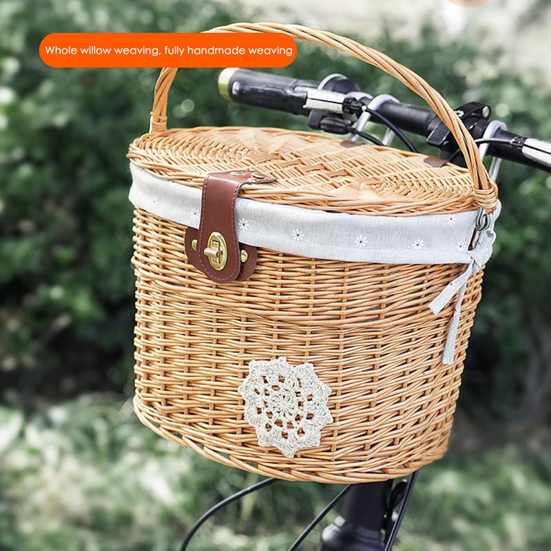 Korb Fahrrad korb Lenker korb  – Basket Bag Wicker Bewertung und Preis