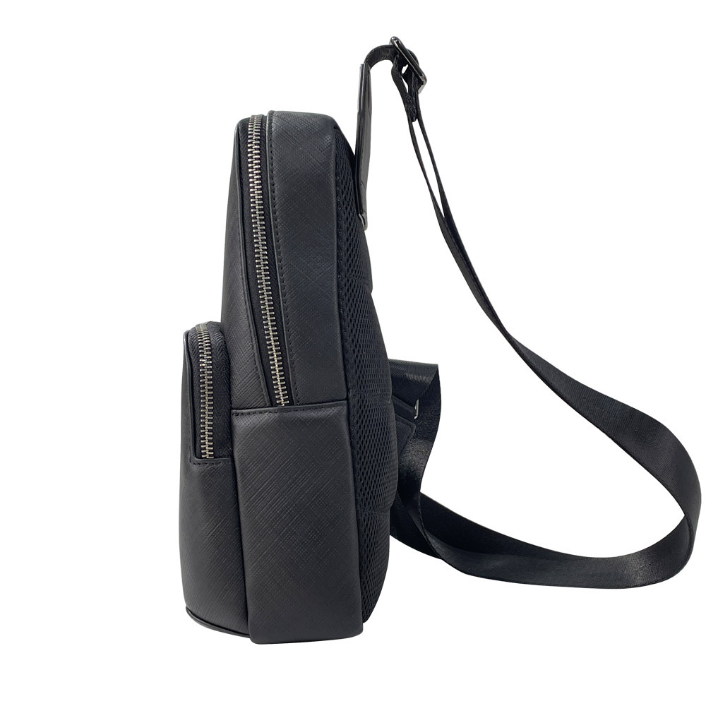 Modedesign schwarze Herren Sch – Saddle Bag Leather Bewertung und Preis