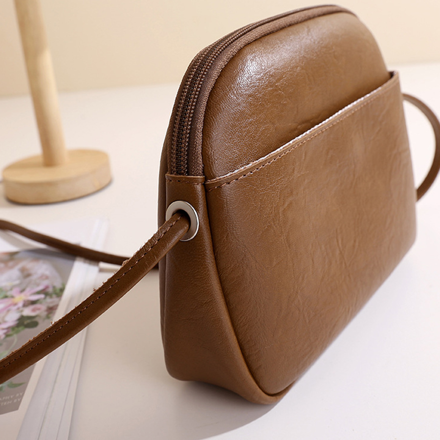 Retro Damen einfache weiche PU – Women Bags Zip Bewertung und Preis