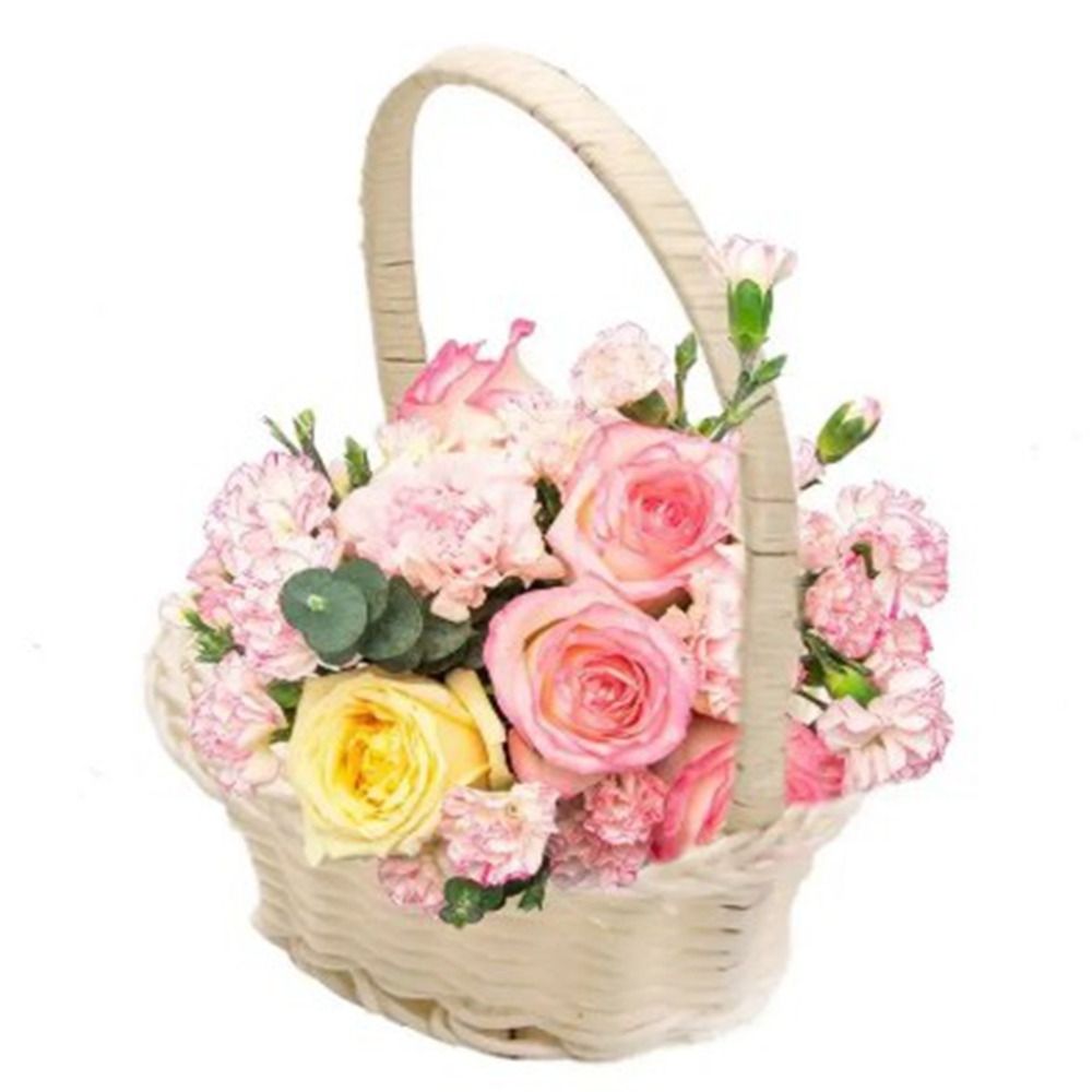 Wunderschöner handgefertigter  – Basket Bag Wicker Bewertung und Preis
