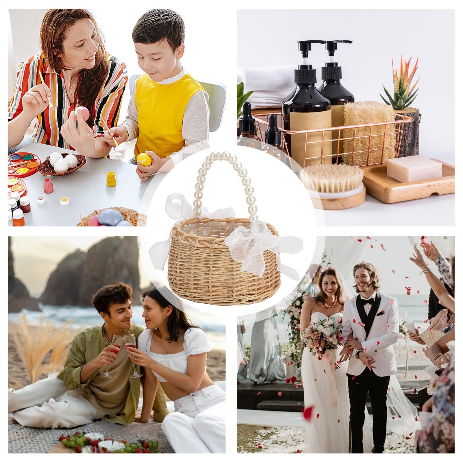 Ein handgeflochtener Blumenkor – Basket Bag Wicker Bewertung und Preis