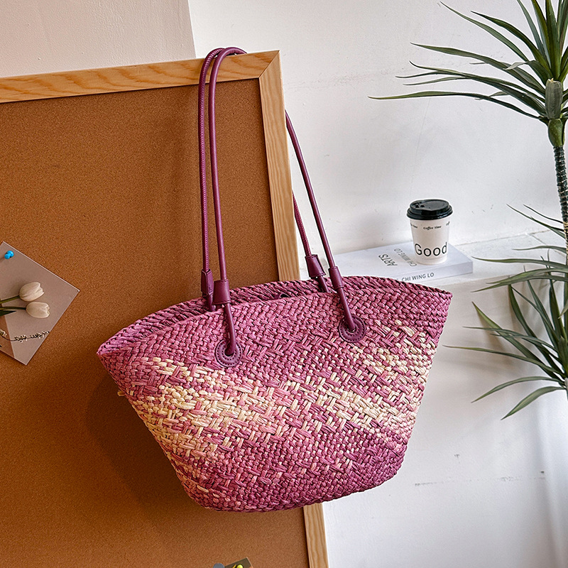 Casual Rattan Große Kapazität  – Basket Bag Wicker Bewertung und Preis