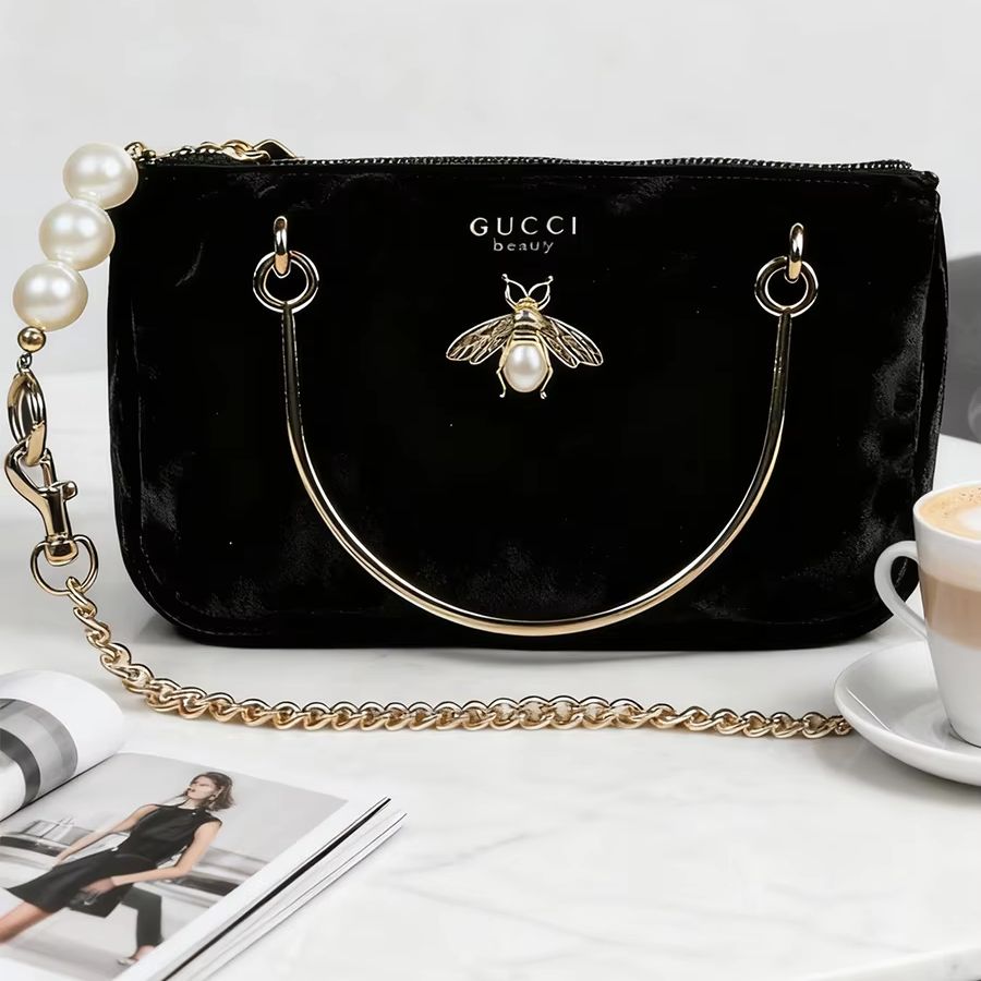 Gucci Damenhandtasche aus schw – Women Bags Gucci Bewertung und Preis