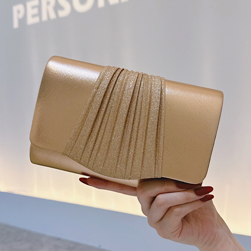 Goldene kleine Abend-Clutch fü – Women Bags Golden Bewertung und Preis